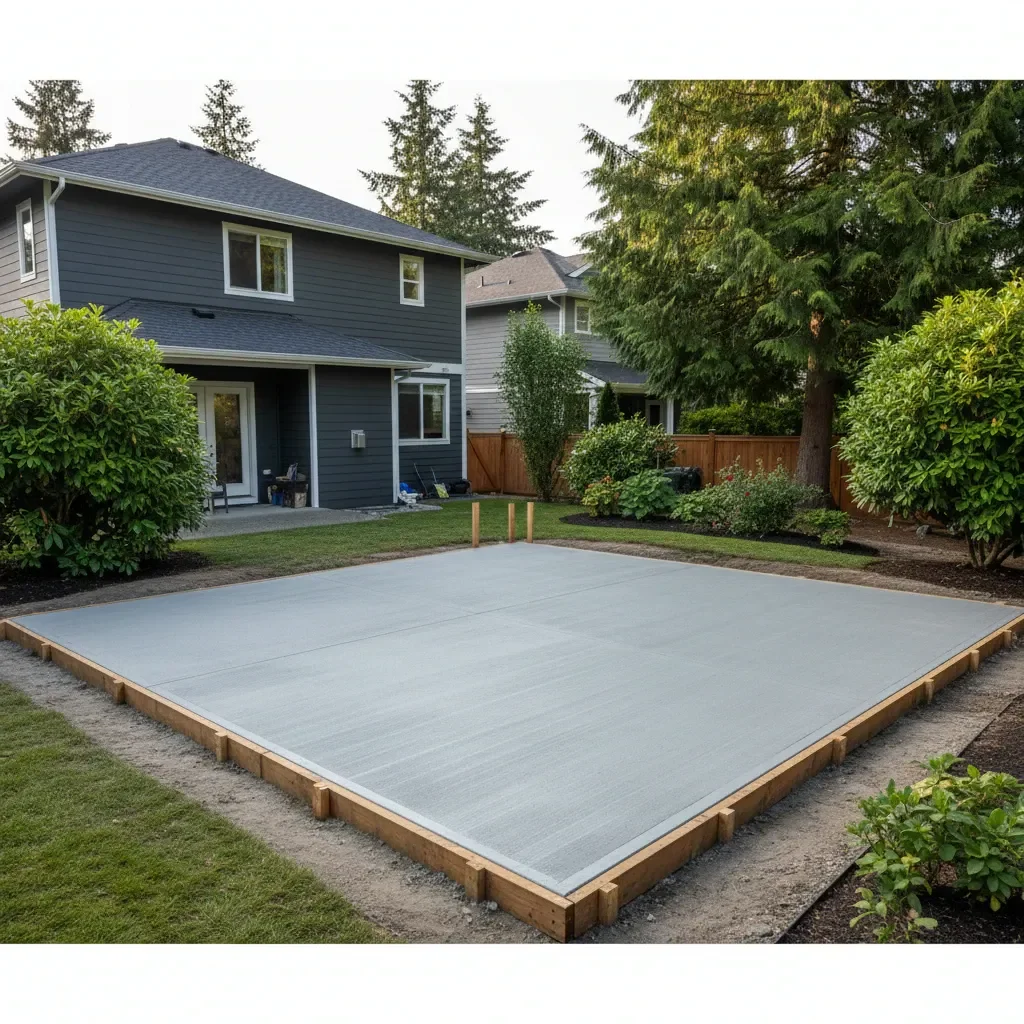 Concrete Slab Pouring
